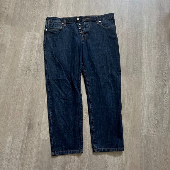 Marni Women's Denim High Rise Pants Jeans Size 30/W35 Blue